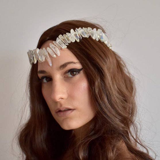 vit ängel aura fe cirklet för wholesale av Judy & Madeleine