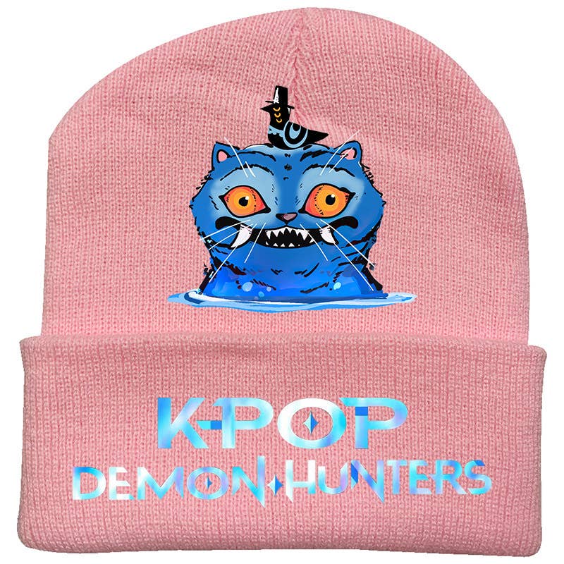 Lilyrosy（Duty free) - Wholesale Beanie - Kids - K-POP Demon Hunters Custom Knit Beanie,Adult & Kids Friendly28