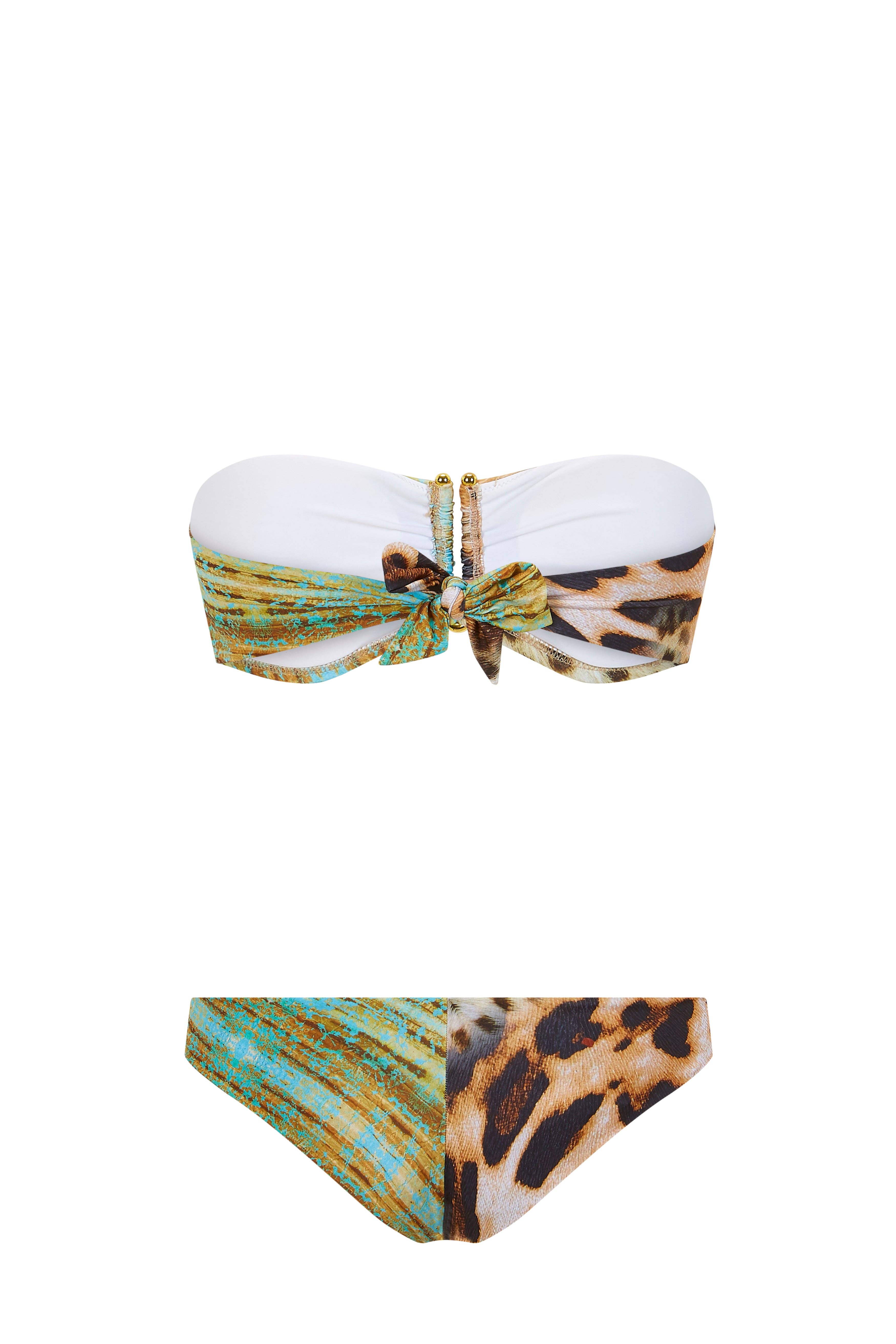 Mavele Swimwear – wholesale Swim bottoms – Women's – Leopard Whipray Reversible Bikini Bottom0