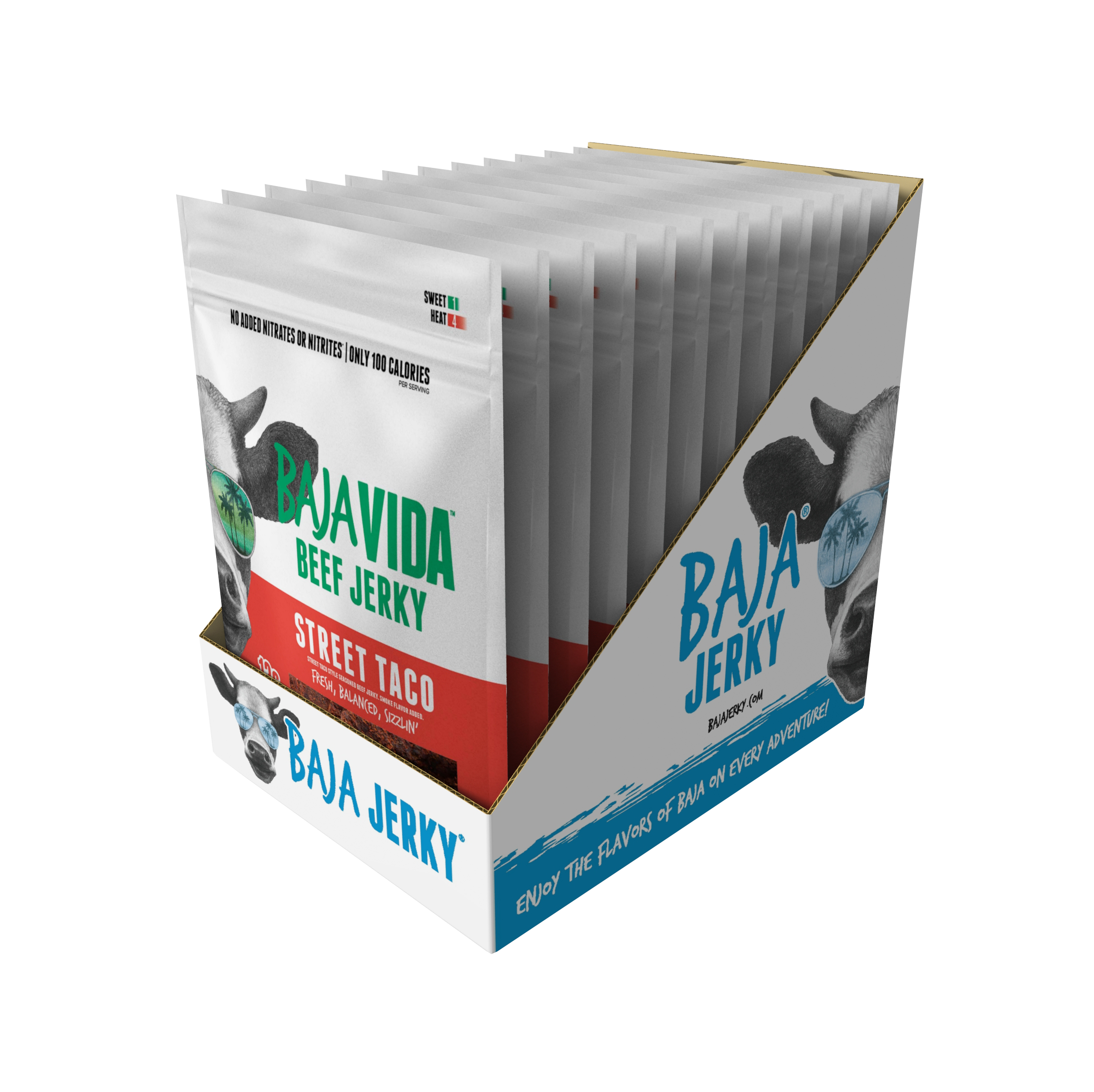 Baja Vida Snacks - Wholesale Jerky - Baja Vida Beef Jerky - Street Taco3