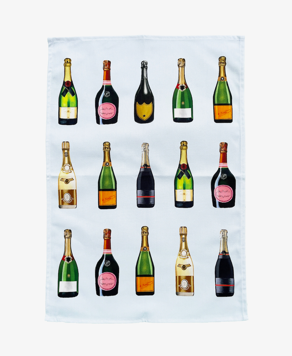 Jessica Anderton Designs Limited – wholesale Tea towel – Champagne and Fizz Tea Towels  (Best-Seller)11