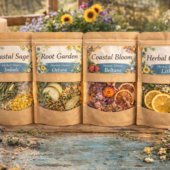 Saltroot Apothecary - Wholesale Potpourri - Seasonal Coastal Herbal Simmer Pots