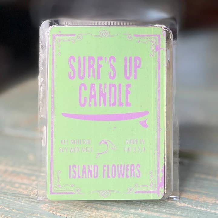 Inselblumen - Wax Melt für den Großhandel von Surfs Up Candle