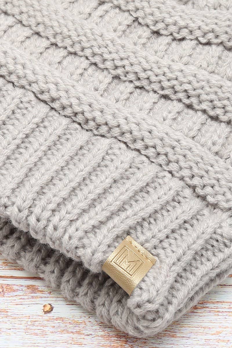 Fashion City - Vendita all'ingrosso Berretto - Bambini - Berretto invernale per bambini con doppio pompon15