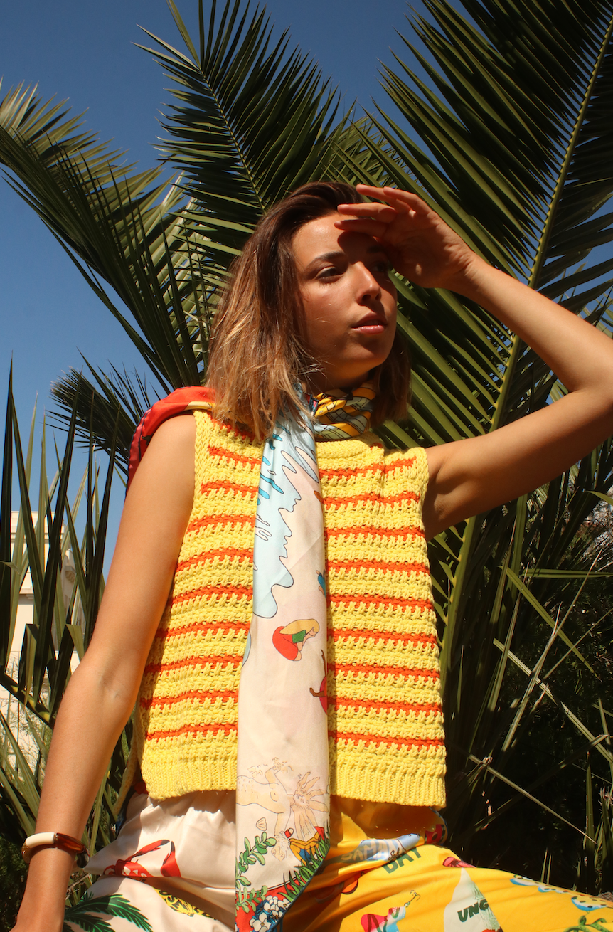 SOIE-MEME - Wholesale Scarf - Women's - Grande plage- carré4