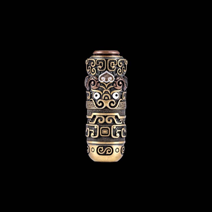 Coppertist.wu - Wholesale Pendant/Charm Necklace - Oriental Patterned Box Opener Pendant