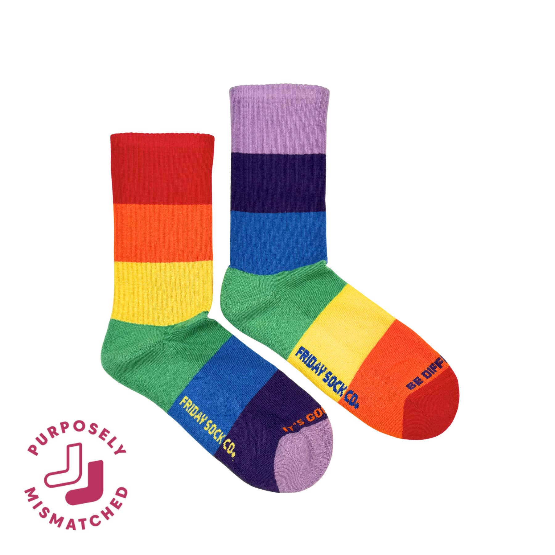 Friday Sock Co. - Wholesale Socks – Women's - Women's Love is Love Athletic Socks