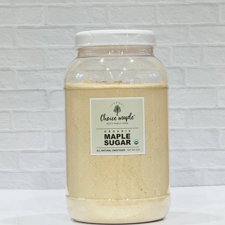 Choice Maple - Wholesale Sugar/Sweetener - Organic Maple Sugar 5 lb