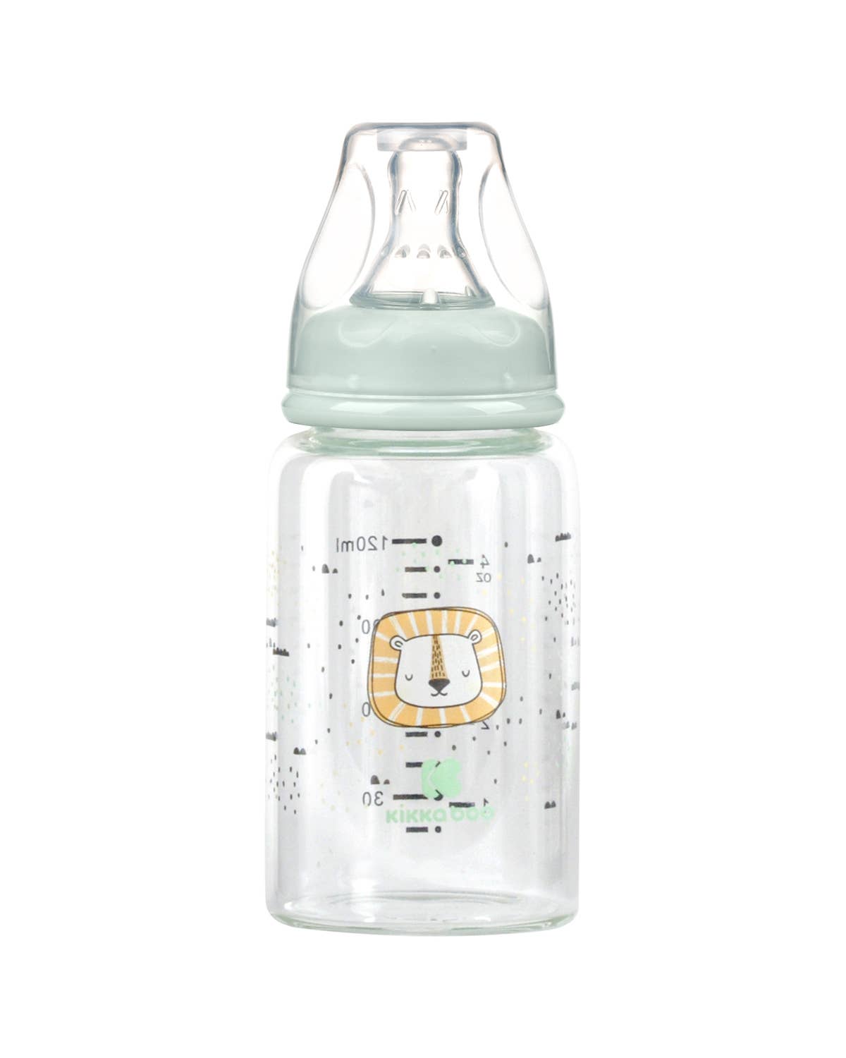 Kika Group Ltd. – wholesale Babyflaska – Glasnappflaska 120 ml Savanna1