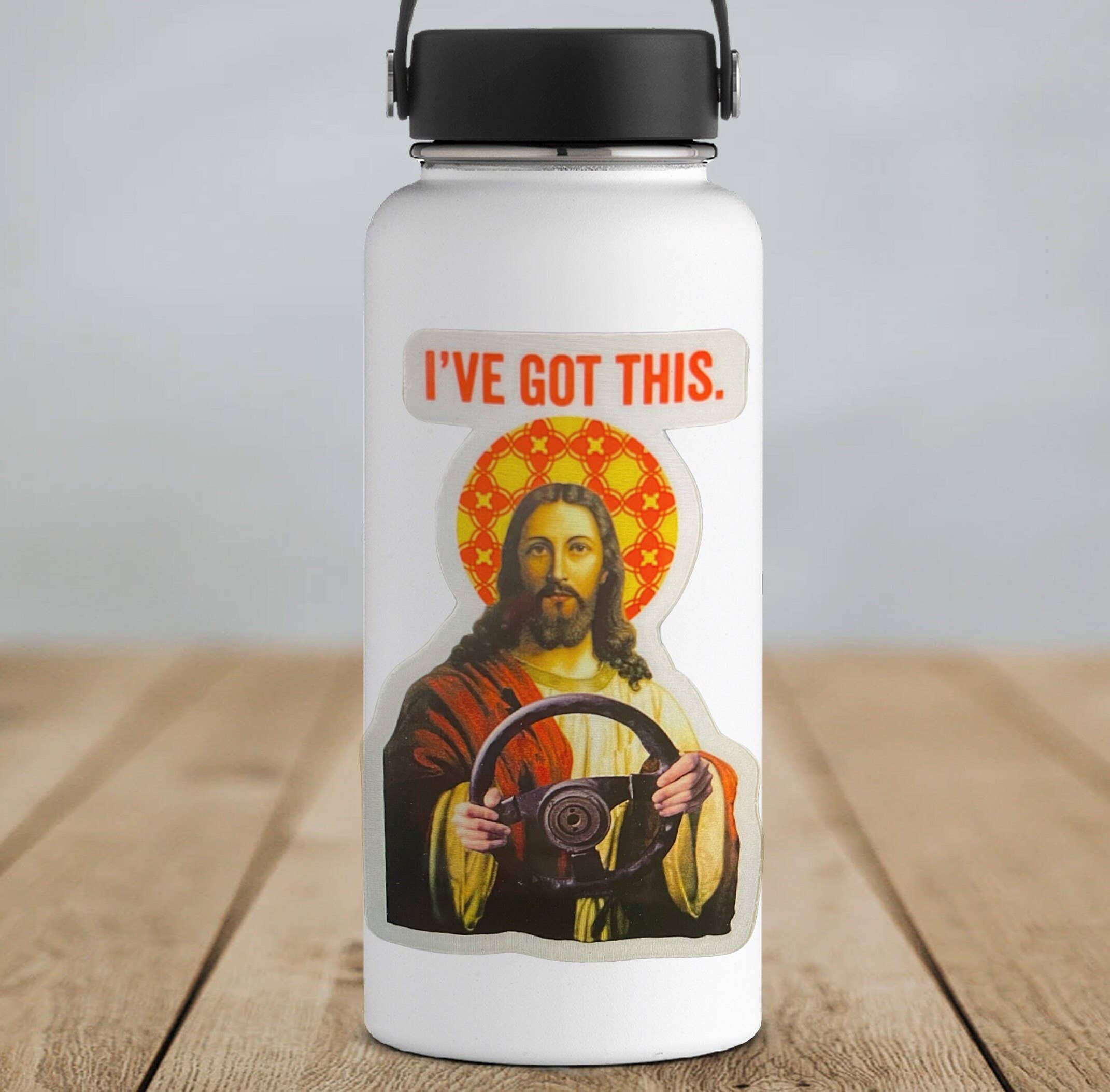 Ozark Sticker Company - Wholesale Sticker - Jesus Take the Wheel Sticker3