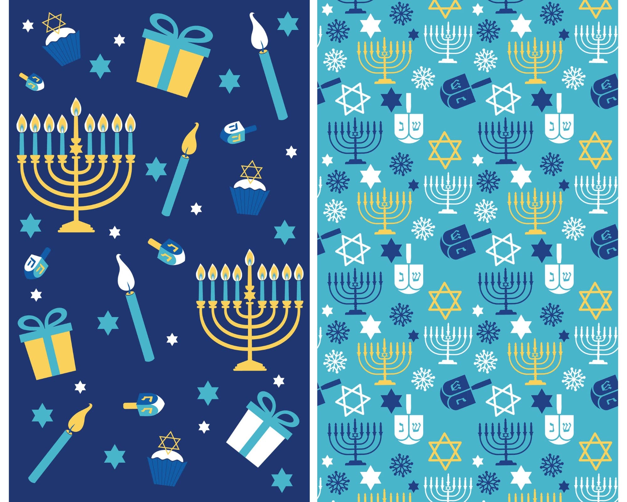 Buzzee - Vente Torchon - HANUKKAH - Serviettes à double face7