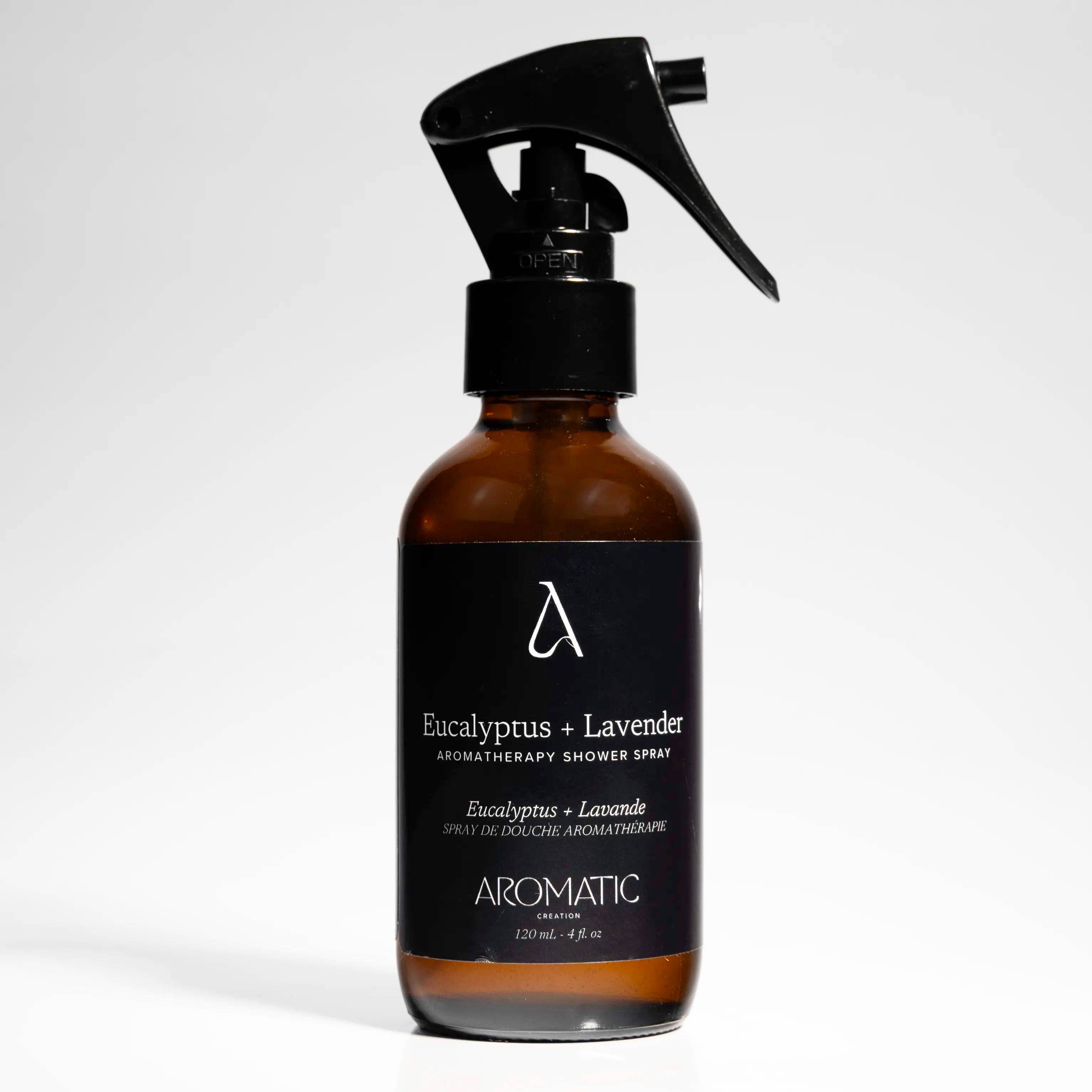 Aromatic Creation - Vendita all'ingrosso Spray per aromaterapia - Spray doccia aromaterapico con eucalipto e lavanda1