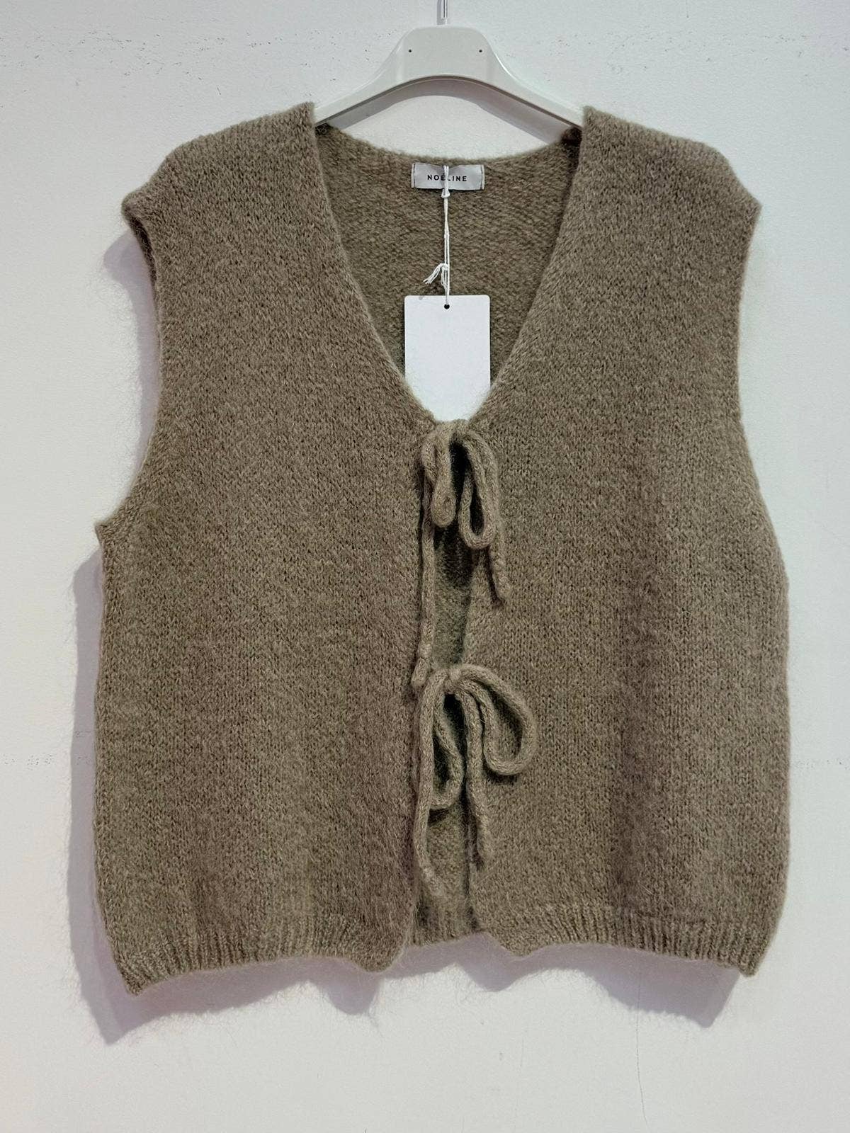 NOELINE - Vente Pull en maille – femme - Gilet en mohair et laine 767716