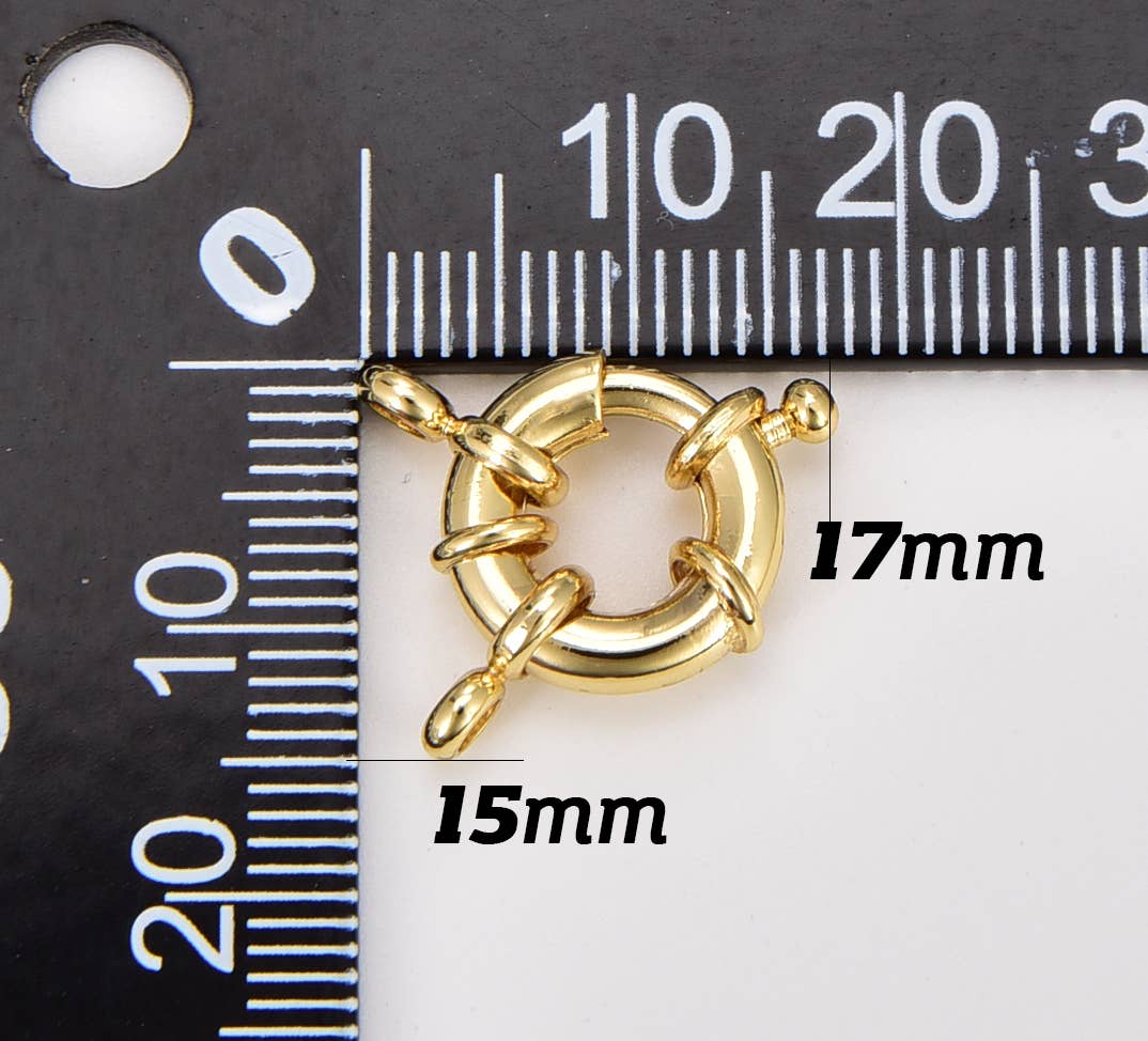 Beads Creation – wholesale Clasp – Sailor's Clasp, Large Spring Ring Clasp, CL4456
