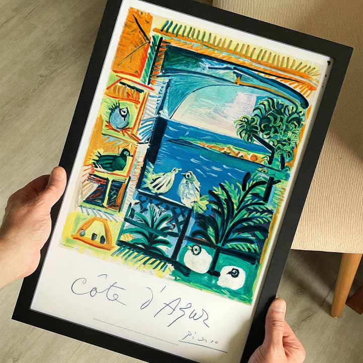 The Curious Desk - Wholesale Poster - Côte d’Azur 1962 Poster1