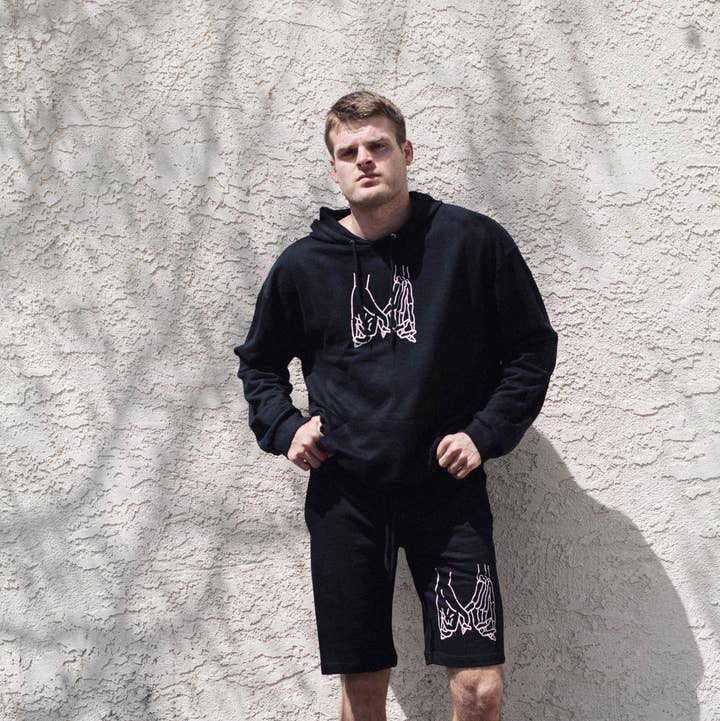 Sudadera con capucha Dark Love para venta al por mayor de Preston And James