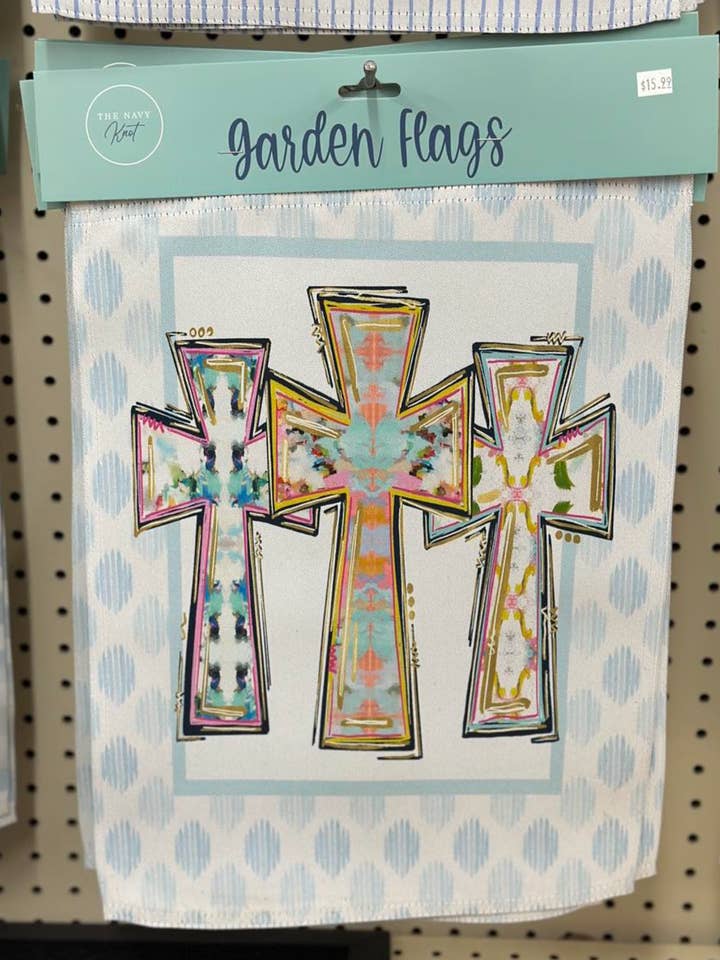 Bandiera del giardino di Pasqua - Croci per la vendita all'ingrosso da parte di The Navy Knot