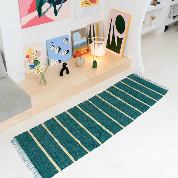 Tarta Gelatina - Venta al por mayor Alfombra pequeña - Alfombra reciclada artesanal21