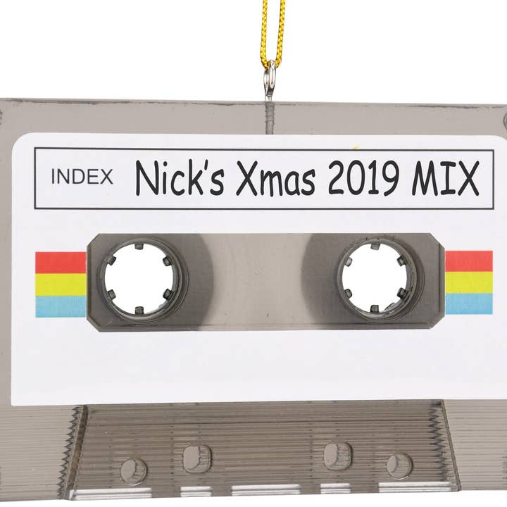 Tree Buddees – wholesale Ornament – Cassette Tape Customizable Christmas Ornament1