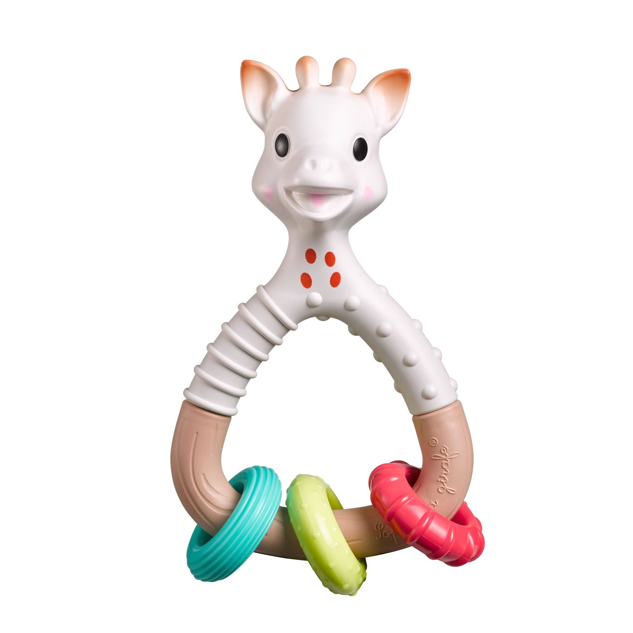 Sophie la Girafe by Calisson Toys. - Wholesale Handheld Rattle - Baby - So'pure Natur'rings1