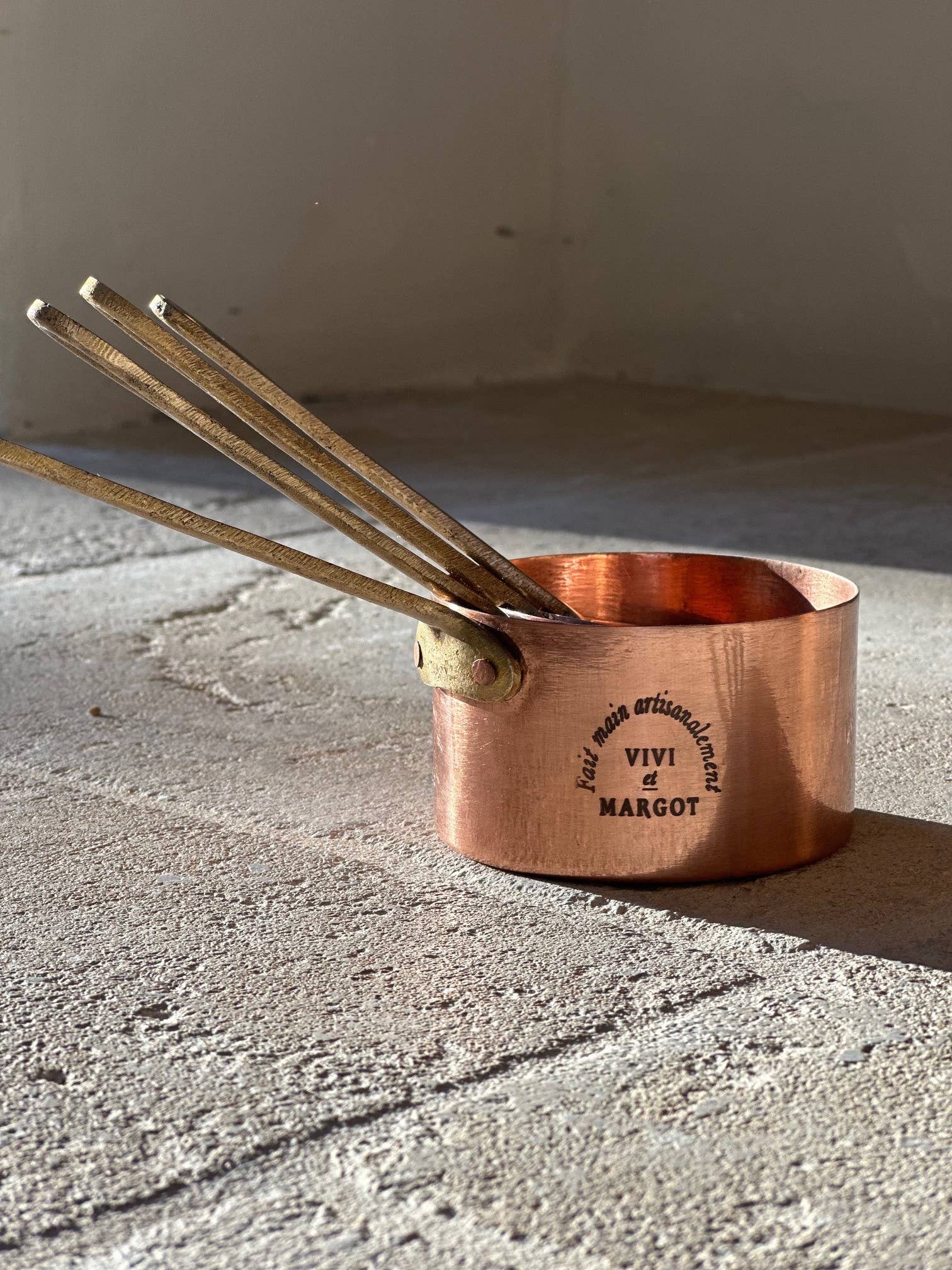 Wholesale Artisan Copper Measuring Cups Set (of 4) for your store - Faire
