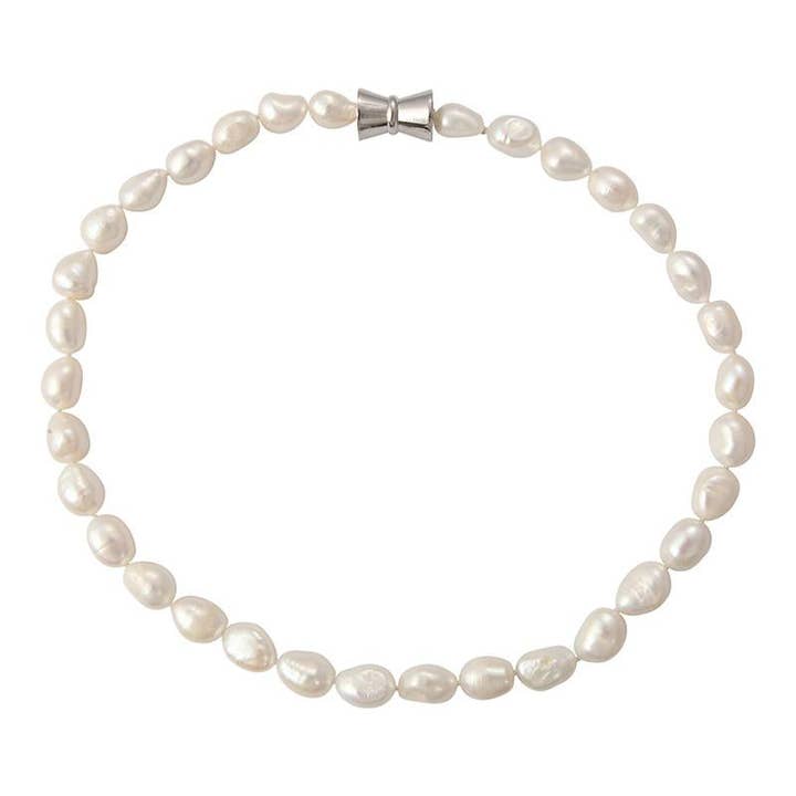 700-01-S | BAROQUE BLANC MONOBRIN 18" pour la vente par Girl With A Pearl