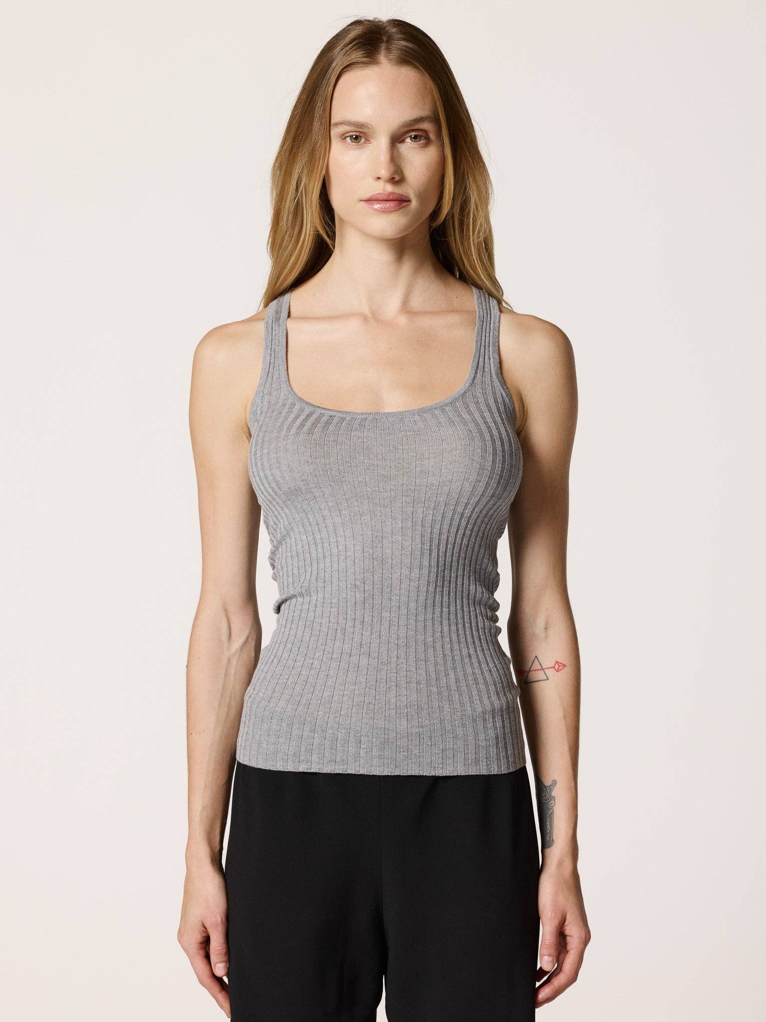 GRAY CAMERON TANK for wholesale on Faire