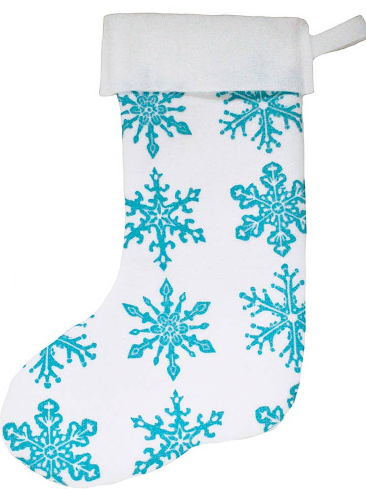 bas de feutre recyclé flocon de neige pour la vente par artgoodies