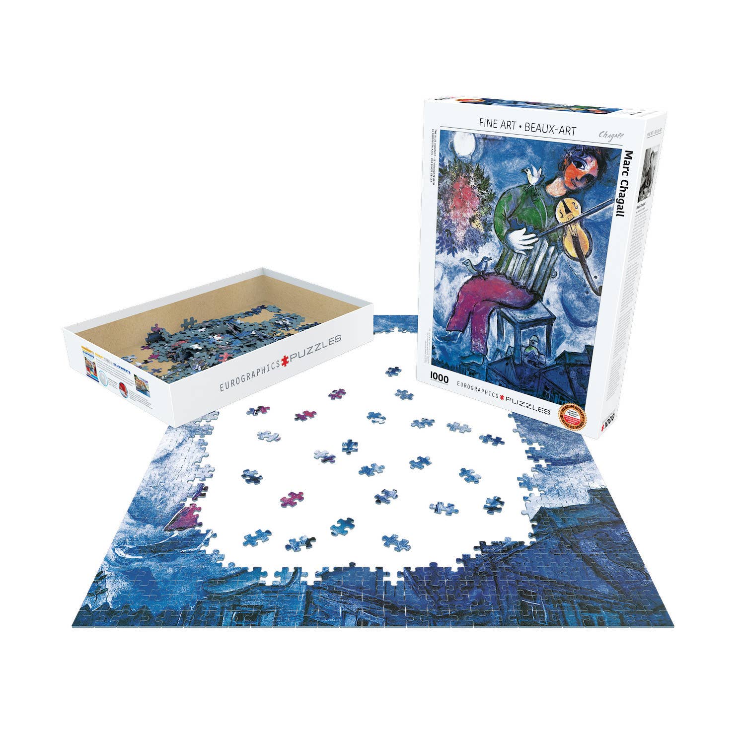 Eurographics Puzzles USA - Wholesale Puzzle - Adult - The Blue Violinist2