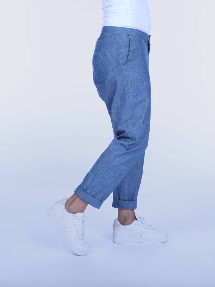 Mönsterfabriken - Wholesale Pants - Women's - Sara Women's Chinos Pants with Dropped Crotch4