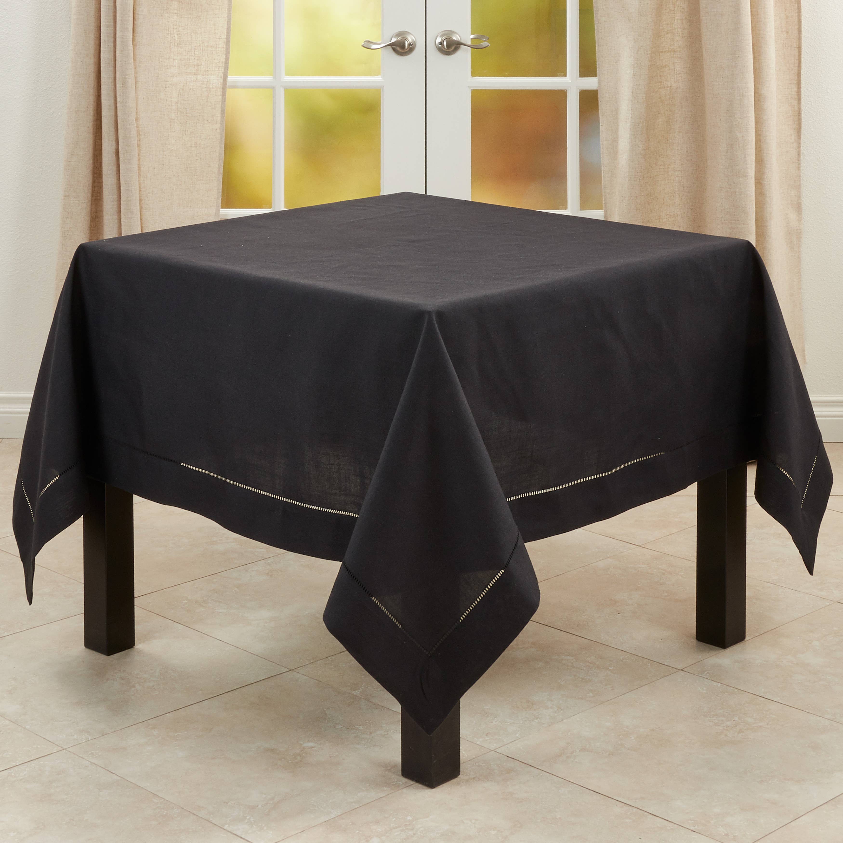 Saro Lifestyle - Wholesale Tablecloth - Tablecloth with Hemstitched Border54