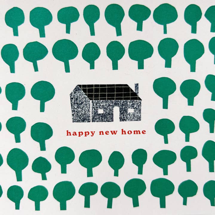 Cait McEniff - Wholesale Housewarming Card - New Home Woods Greetings Card2