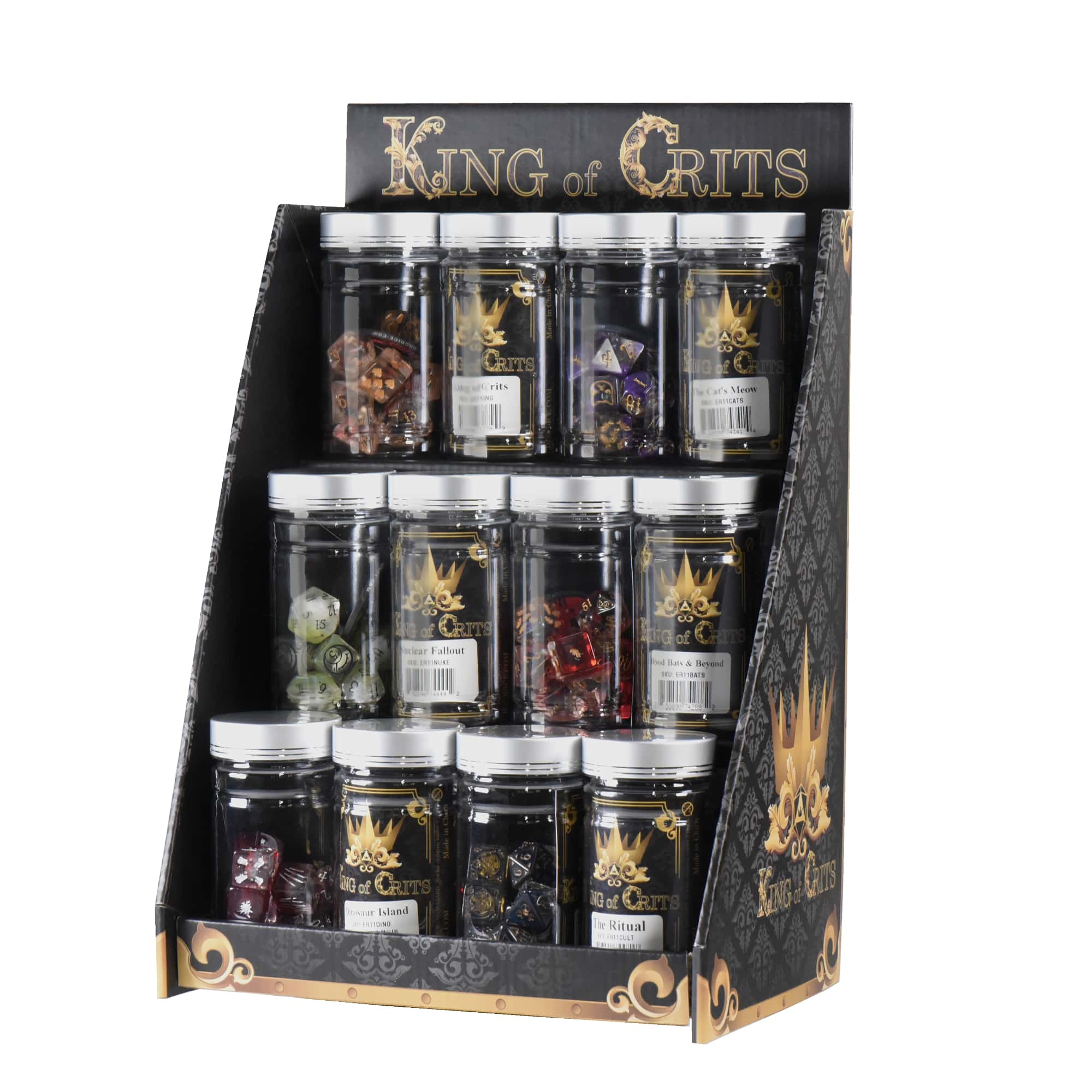 DNDDICE.COM - Venta al por mayor Expositor- Accesorios - Plataforma para exhibir King of Crits0