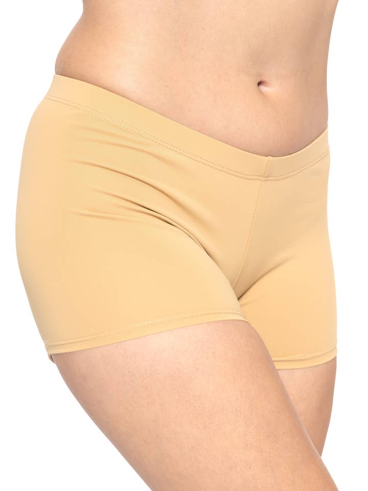 Shorts de nylon para mujer y tallas grandes para venta al por mayor de Stretch Is Comfort