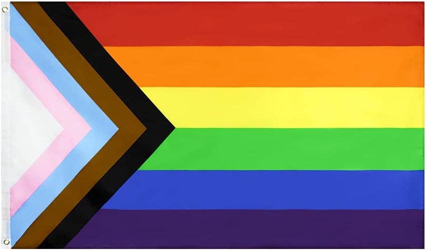 Queerky - Wholesale Flag - Progress Flag ( 3 x 5 feet)1