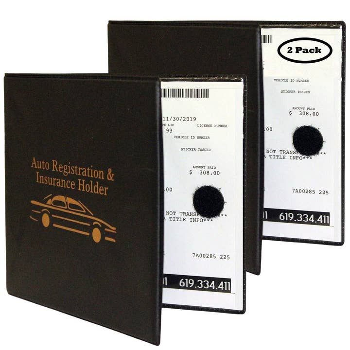W4W products - Wholesale Card holder – Unisex - W4W Auto Registration Insurance & ID Card Holder (Value Pack)