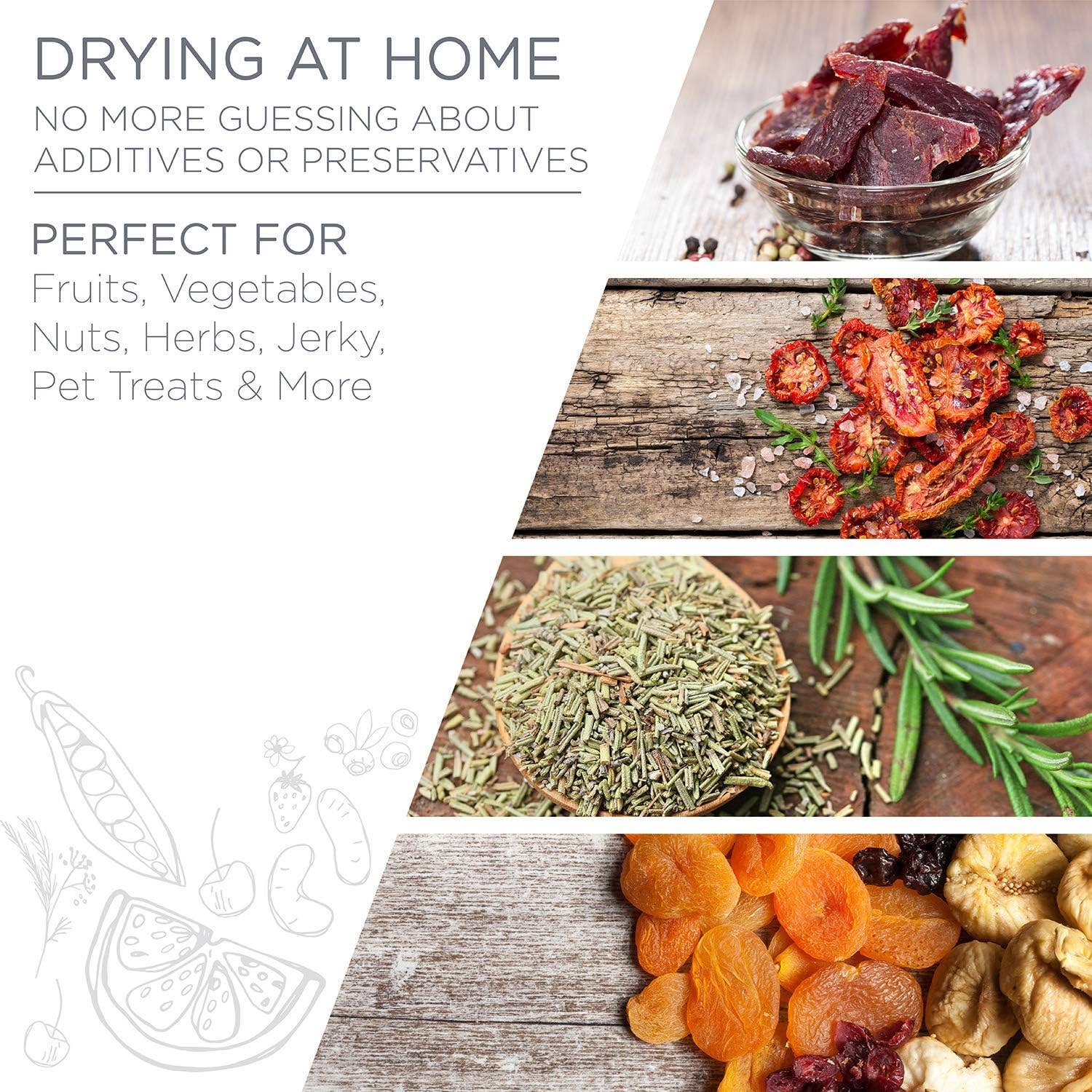 Ivation - Wholesale Kitchen Appliance - Digital Electric Food Dehydrator Machine4