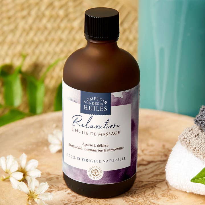 COMPTOIR DES HUILES - Wholesale Massage Oil/Gel - Relaxation Massage Oil Organic1