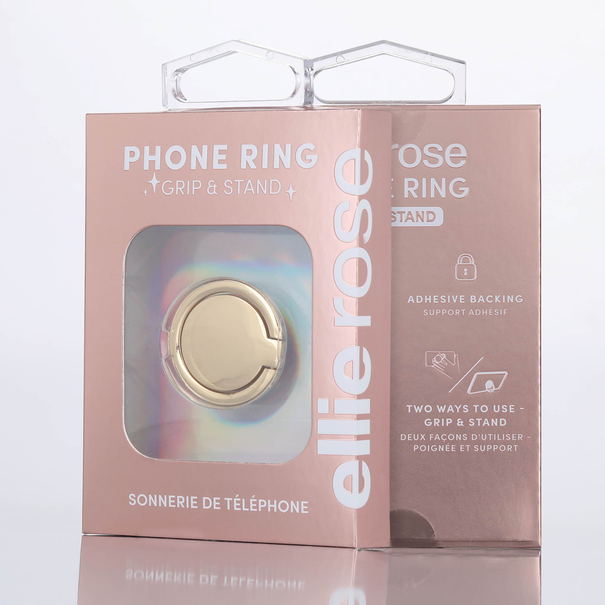 Ellie Rose - Wholesale Phone Grip - Gold Phone Ring3