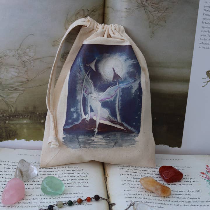 FreeRangeFaeries - Wholesale Pouch - Women's - Moonlight Wish Tarot Pouch1