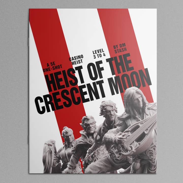 Braquage de la Lune Croissante - Livre de Campagne pour la vente par RavensTail Gaming