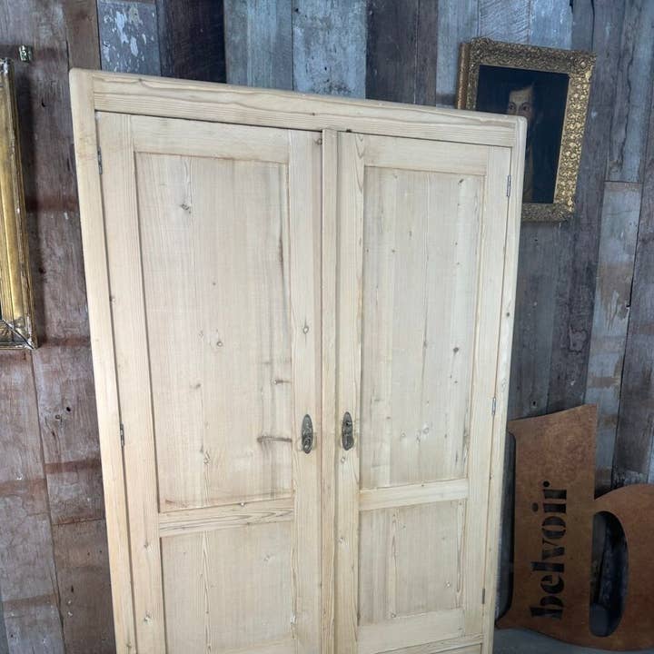 Antik kontinental furugarderob dubbelgarderob, ca 1880 för wholesale av belvoir