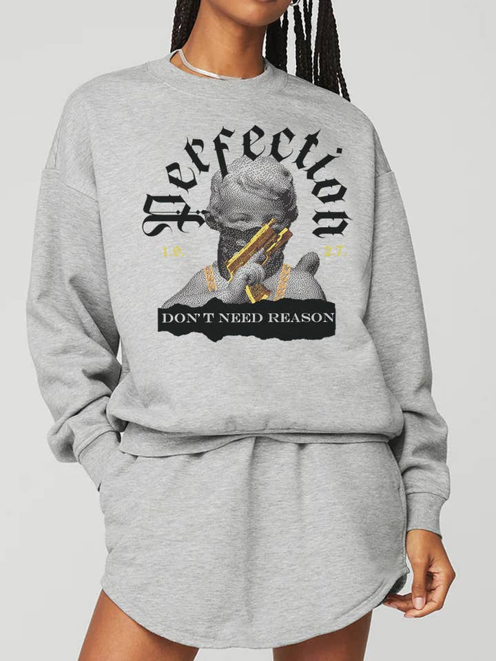 Sweatshirts graphiques DON'T NEED REASON M8580-SW pour la vente par HARANG