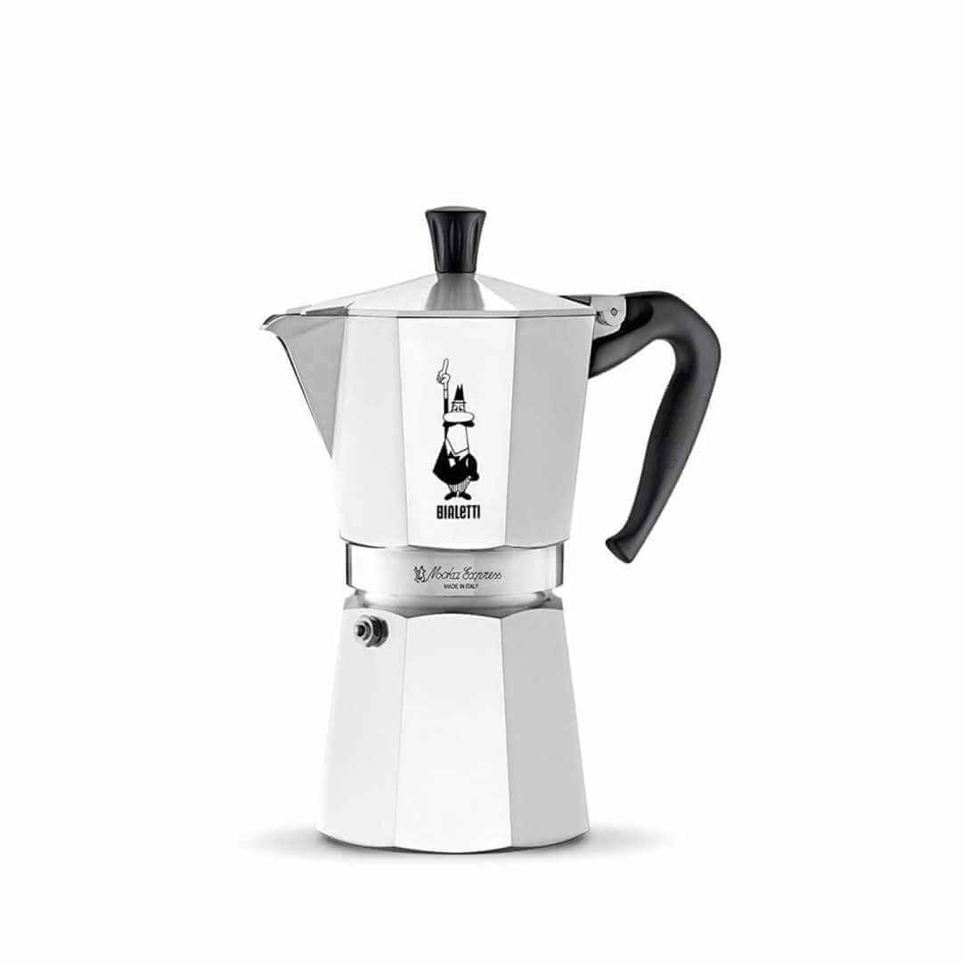 Silver Moka Express 1 Cup to 6 Cup for wholesale on Faire2