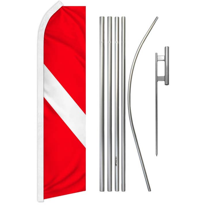 Duiker Super Vlag & Stok Kit voor wholesale door Flags Importer