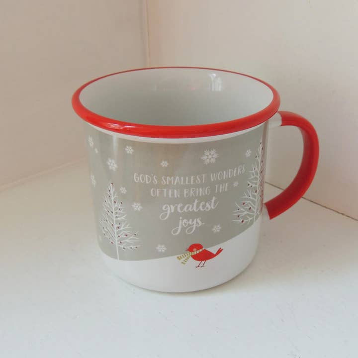 Abbey & CA Gift - Wholesale Coffee Mug - Christmas Cardinal Mug