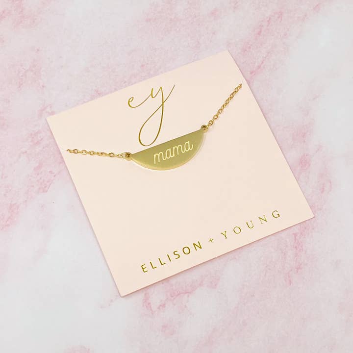 Ellison+Young - Wholesale Pendant/Charm Necklace - Hamilton Sphere Mama Necklace7