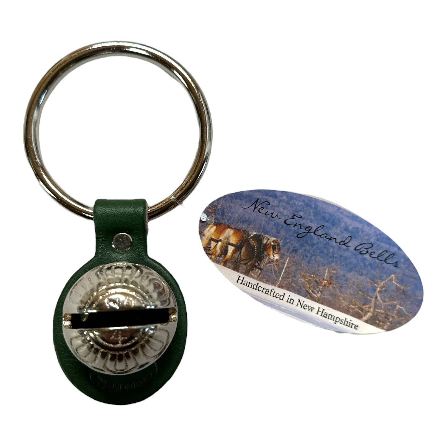 New England Bells - Wholesale Bell - Traditional Strap Bells - #4 Size Bells - 1 Bell on Strap13