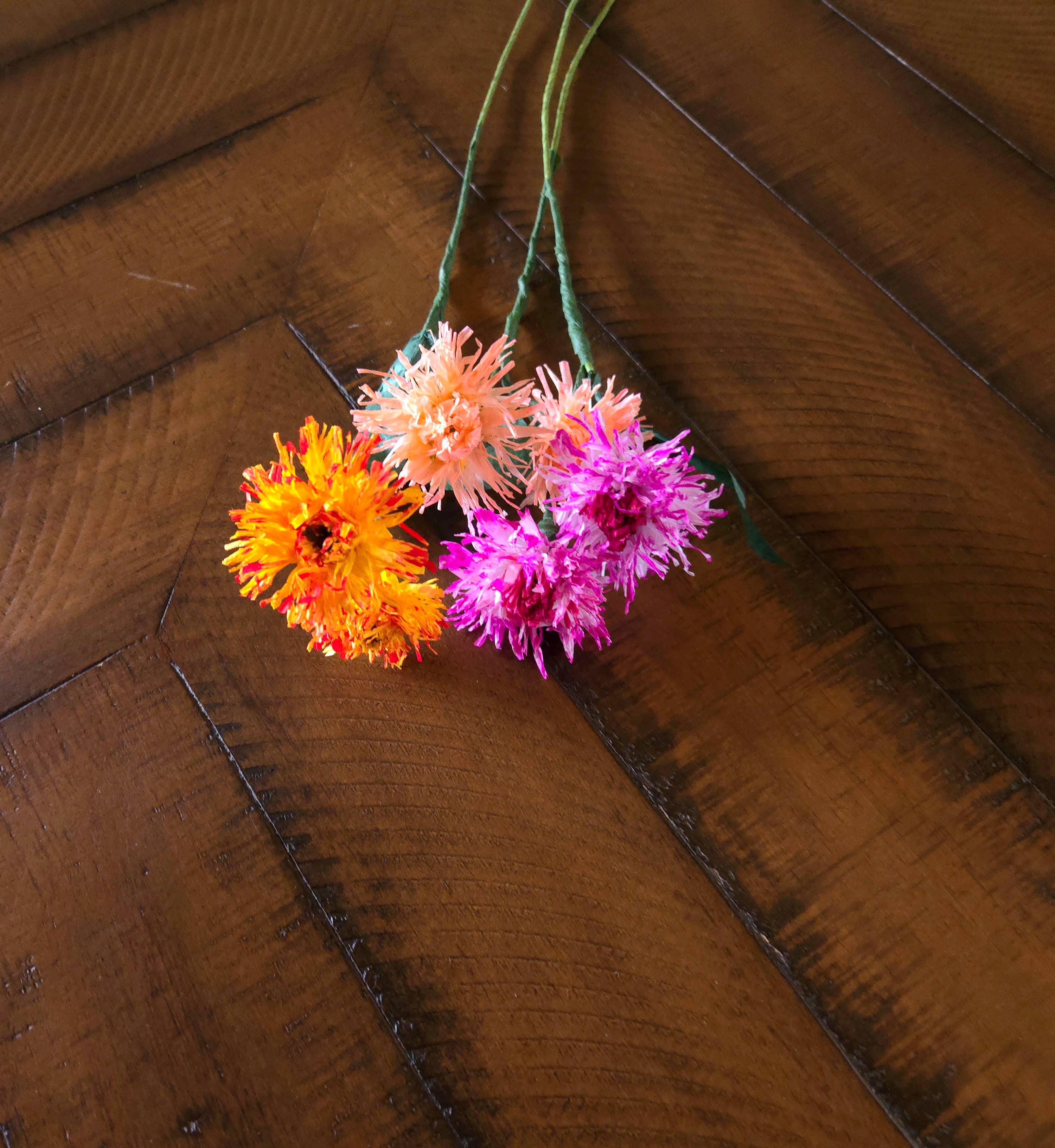 Beautiful Things By Bec - Vendita all'ingrosso Fiori finti - Fiori di paglia di carta, fiori autunnali2