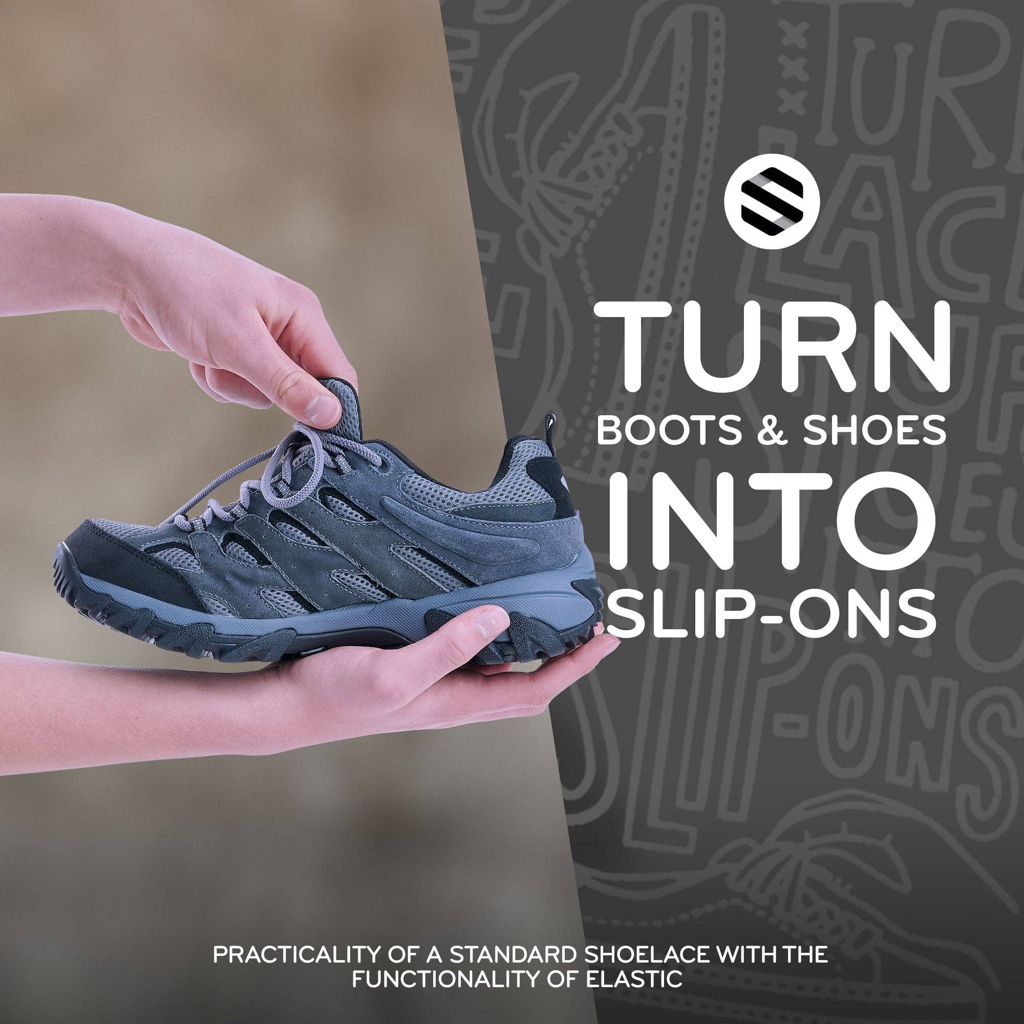 The Original Stretchlace - Wholesale Schoenveters - Uniseks - Ronde Elastische Rekbare Schoenveters27